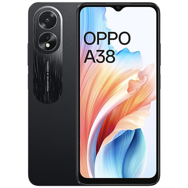 Buy Oppo A38 4G 4GB 128 GB Glowing Black Mobile - Vasanth & Co